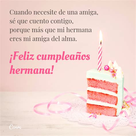 mensaje de cumpleaños para hermanas|Frases De Cumpleaños Para Una Hermana +100 .